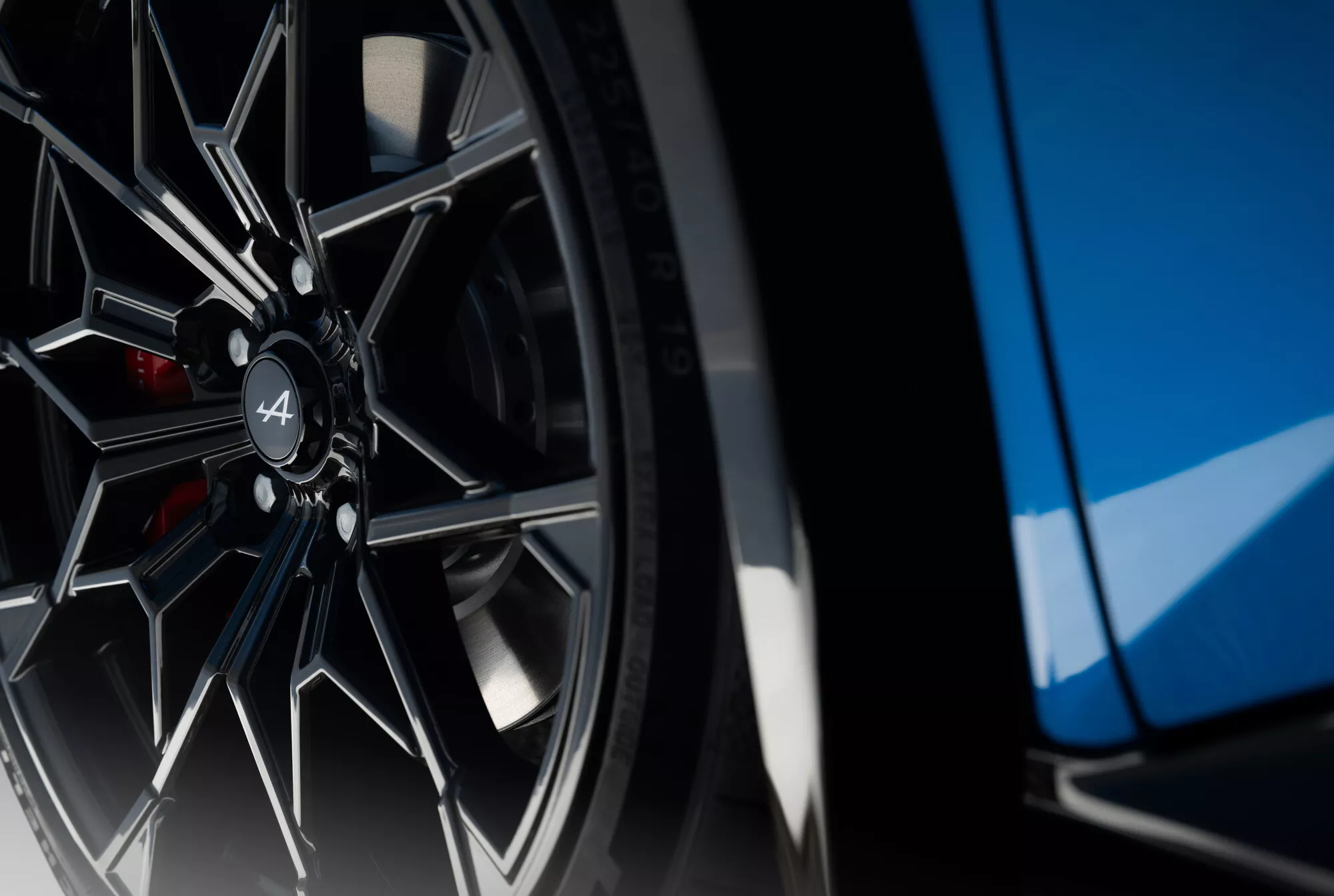 Les jantes de l'Alpine A290