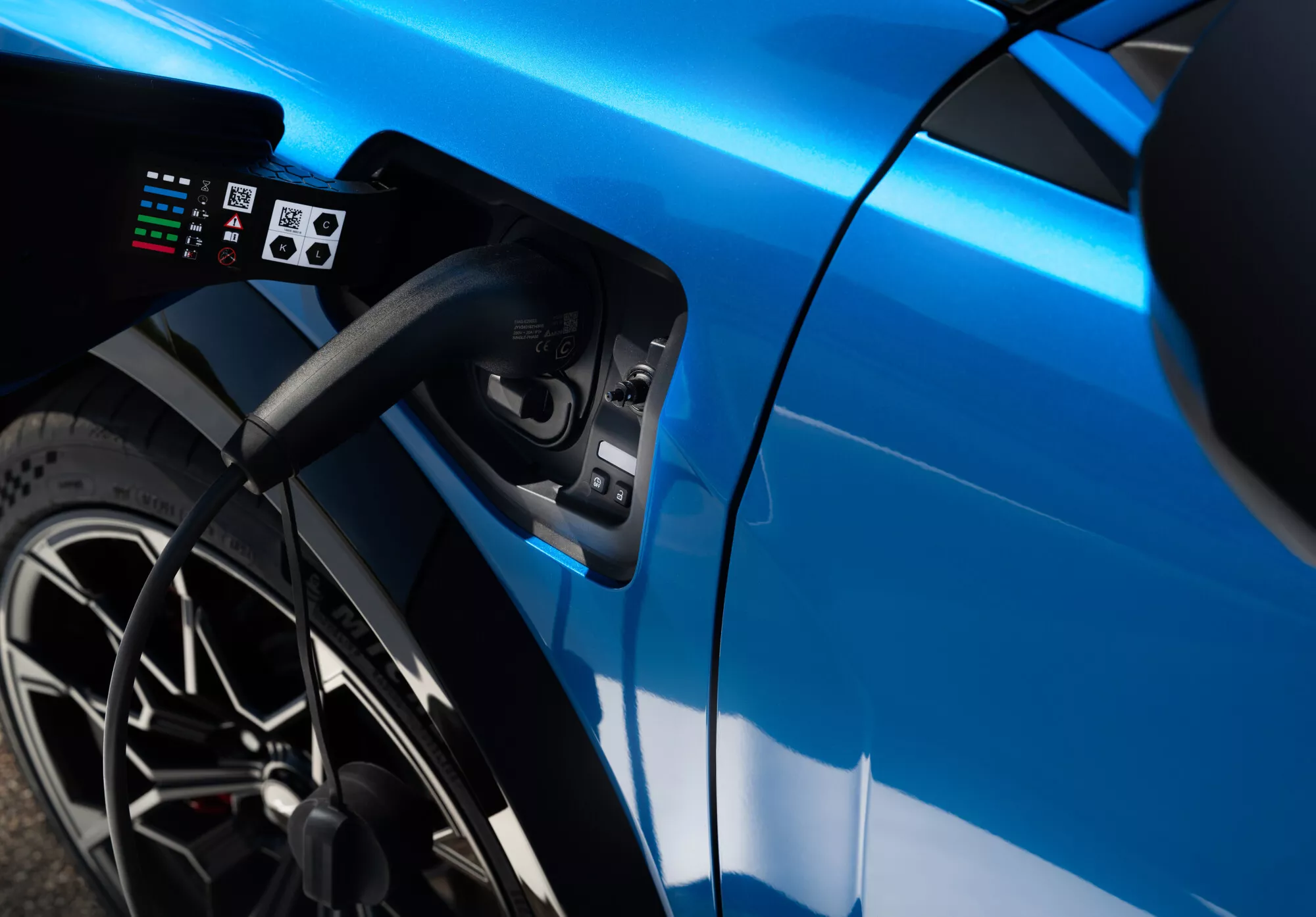 Alpine A290 en cours de rechargement
